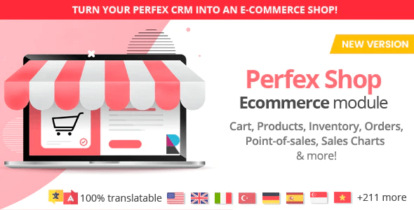 Perfex Shop - eCommerce, POS Inventory Management Module for Products Services Perfex Shop - eCommerce, POS Inventory Management Module for Products Services