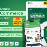 ReadyGrocery– Multivendor Grocery eCommerce Mobile App with Website Laravel Admin Panel