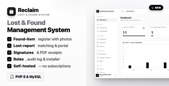 Reclaim — Lost Found Management System