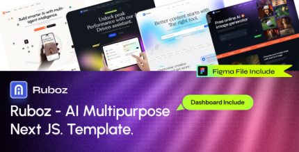 Ruboz - AI Multipurpose Next JS Template