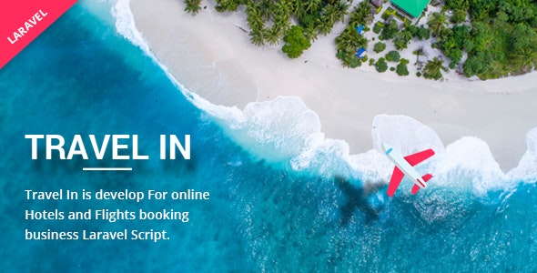 Travelin - Hotel Air Tickets Booking Laravel Script Travelin - Hotel Air Tickets Booking Laravel Script